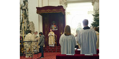 Aussendung der Sternsinger im Hohen Dom zu Fulda (Foto: Karl-Franz Thiede)